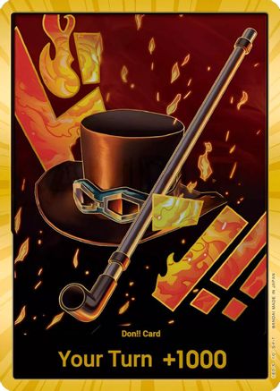 DON!! Card (Sabo) (Gold) - Premium Booster -The Best- Foil