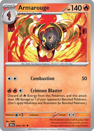Armarouge 034/191 - SV08 Surging Sparks