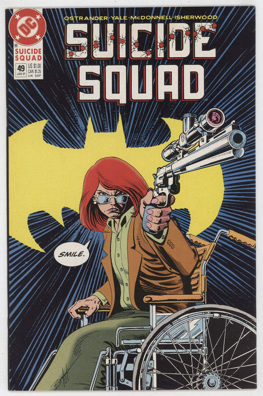 Suicide Squad 49 1st Series DC 1991 NM- 9.2 Batgirl Killing Joke 1 Joker Batman