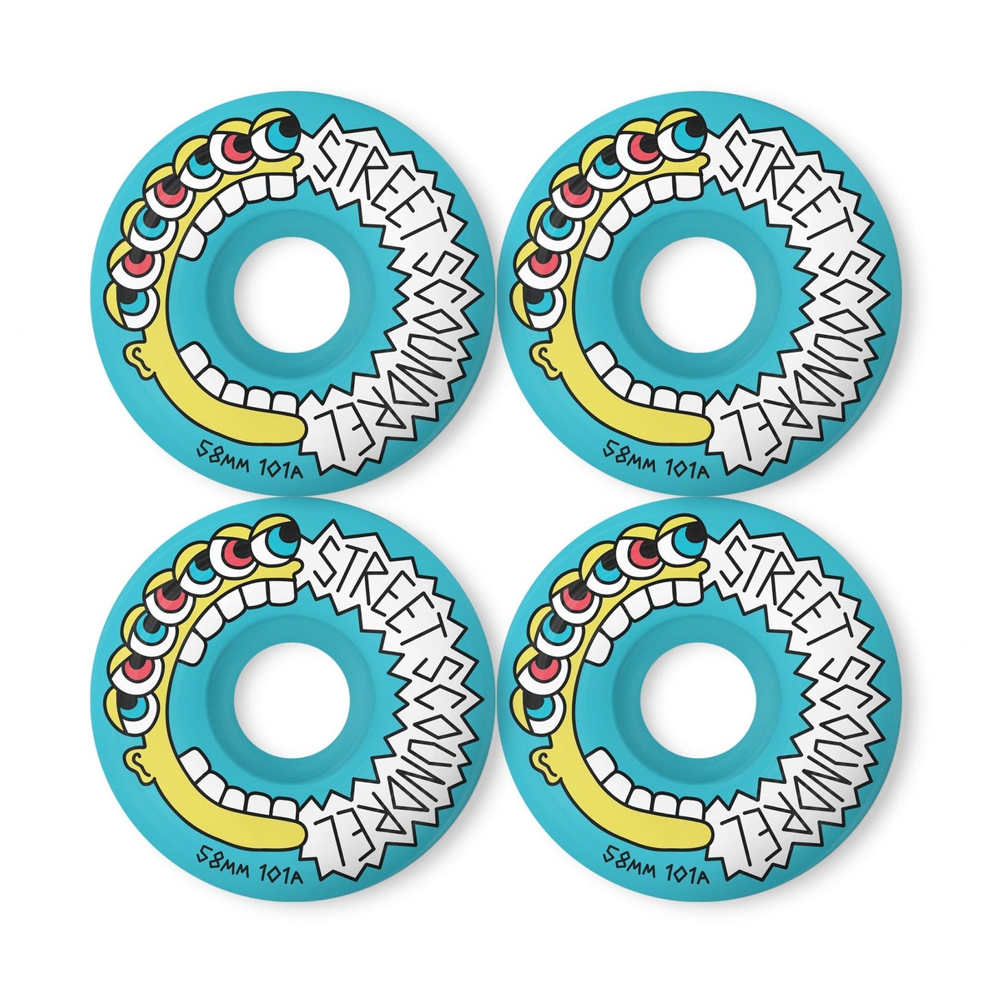 Street Plant 58mm Street Scoundrels Skateboard Wheels