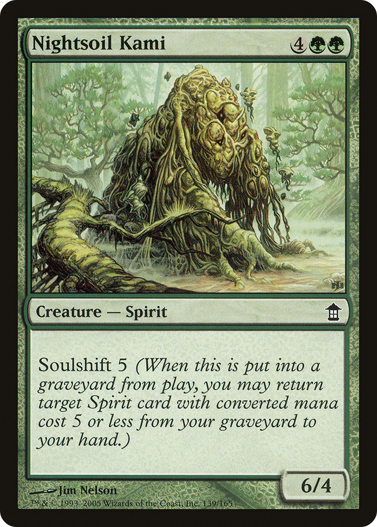 Nightsoil Kami (SOK-139) - Saviors of Kamigawa Foil