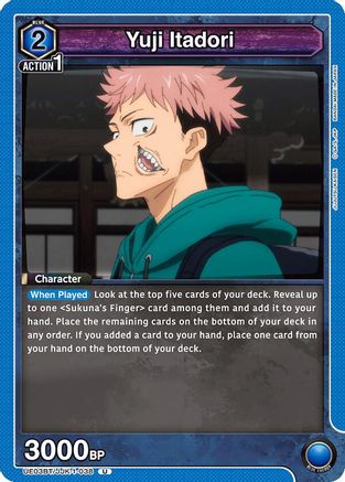 Yuji Itadori (038) (UE03BT/JJK-1-038) - UE03BT Jujutsu Kaisen