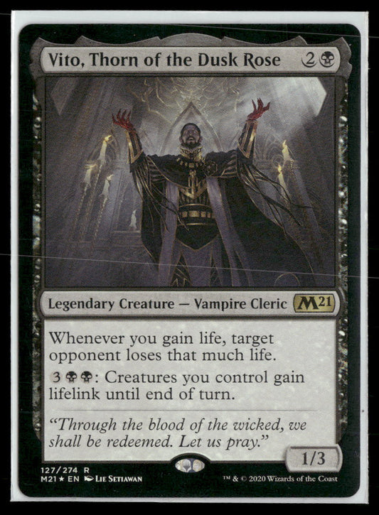 Core Set 2021 Vito, Thorn of the Dusk Rose #127