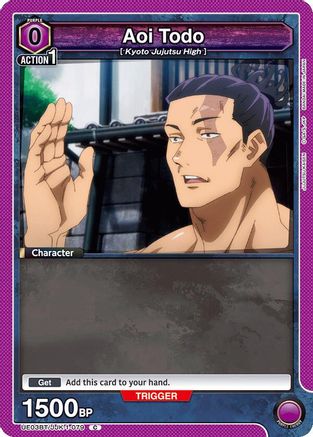 Aoi Todo (079) (UE03BT/JJK-1-079) - UE03BT Jujutsu Kaisen