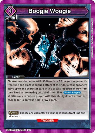 Boogie Woogie (UE03BT/JJK-1-098) - UE03BT Jujutsu Kaisen