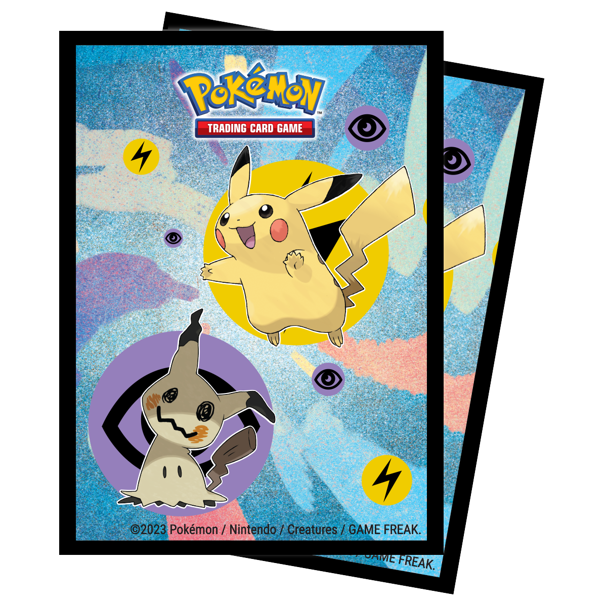 Ultra PRO: Standard 65ct Sleeves - Pokemon (Pikachu & Mimikyu)