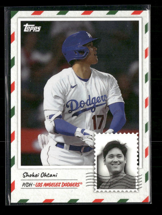 2023 Topps MLB Holiday Countdown Shohei Ohtani #1