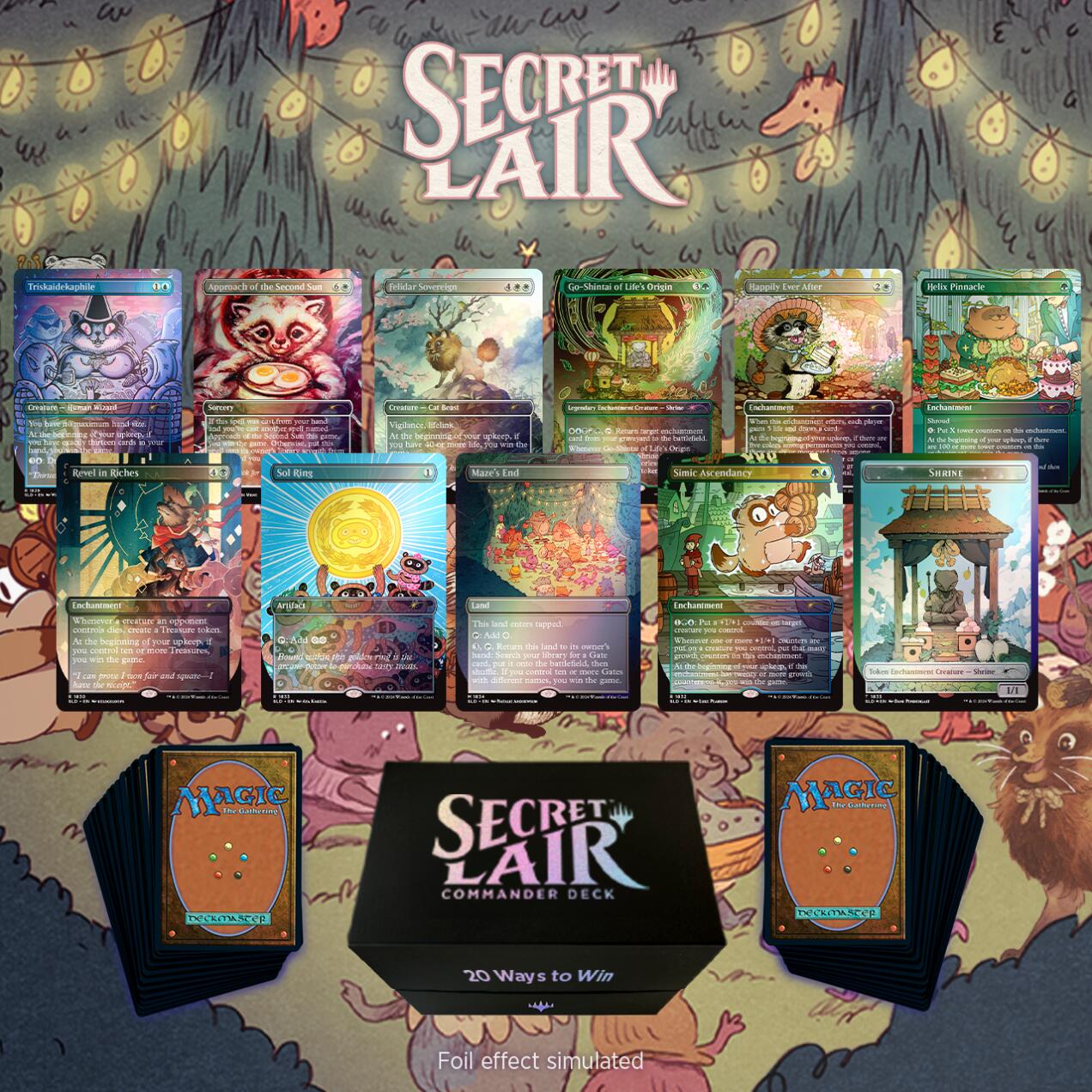 Secret Lair Commander Deck: 20 Ways to Win [SLD]