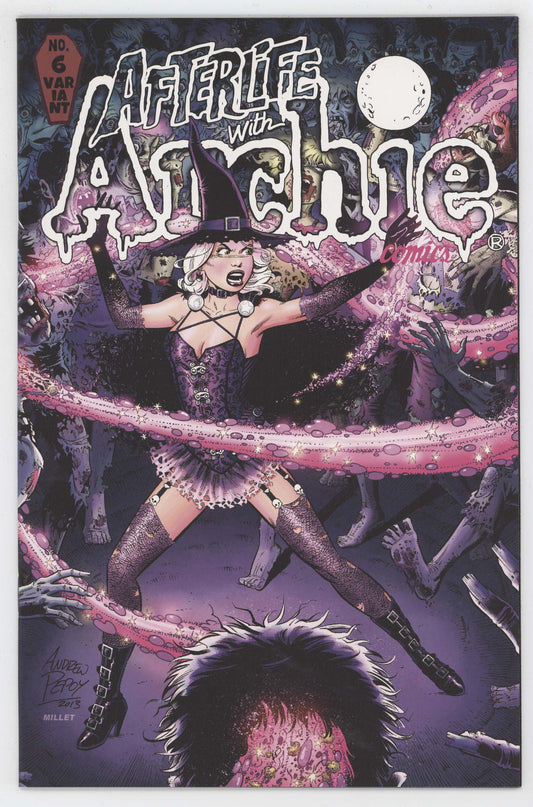 Afterlife With Archie 6 B 2014 NM+ 9.6 Andrew Pepoy Variant Sabrina Witch GGA