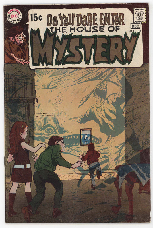 House Of Mystery 183 DC 1969 FN Neal Adams Bernie Wrightson