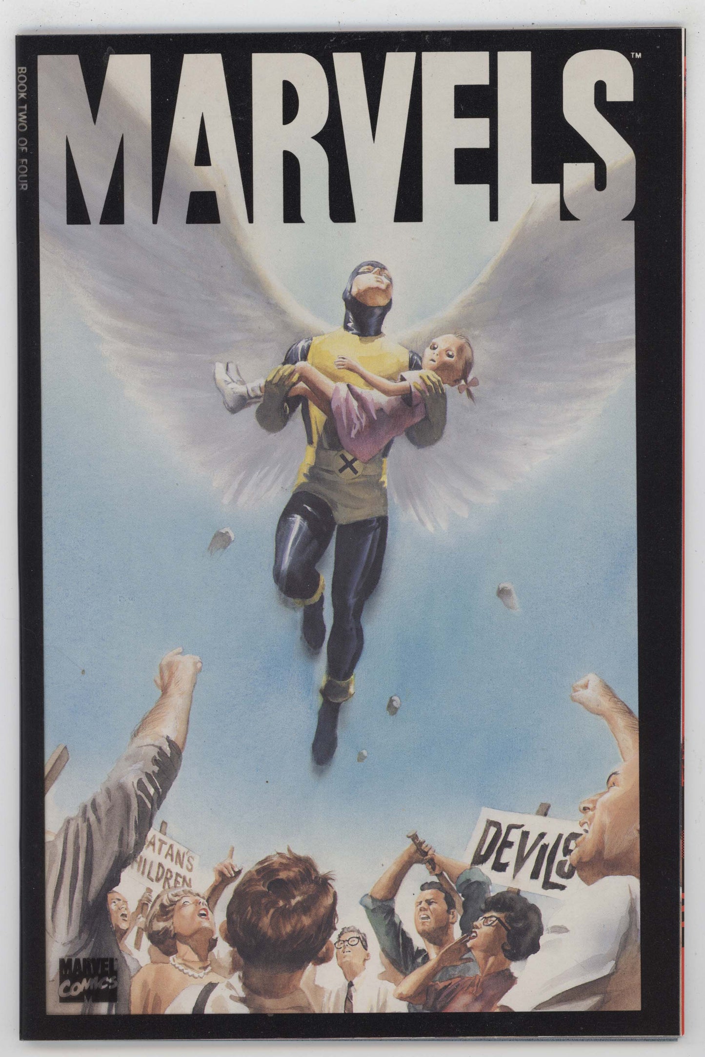 Marvels 2 Marvel 1994 NM Alex Ross Kurt Busiek Acetate X-Men