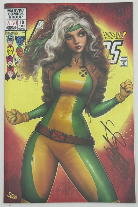 [Signed by Chris Claremont] AVENGERS ANNUAL #10 UNKNOWN COMICS NATHAN SZERDY EXCLUSIVE VAR FACSIMILE EDITION [IN STOCK]