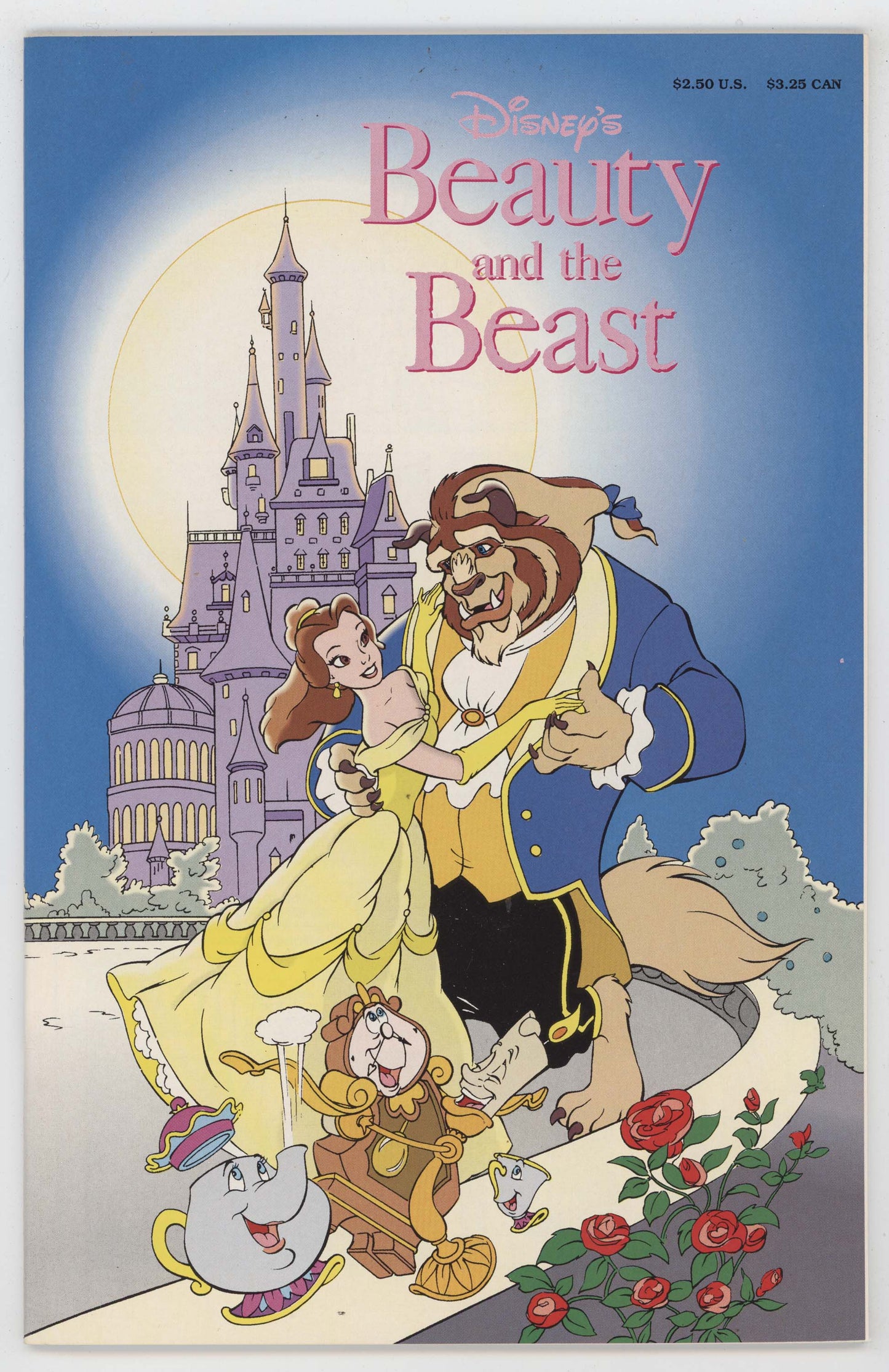 Beauty And The Beast 1 Walt Disney 1991 NM Movie Adaptation