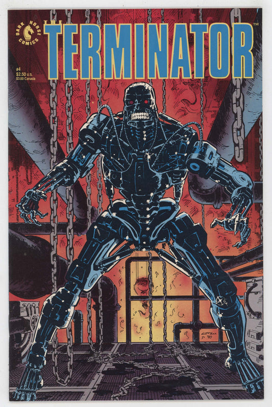 Terminator 4 Dark Horse 1990 NM John Arcudi Chris Warner Movie