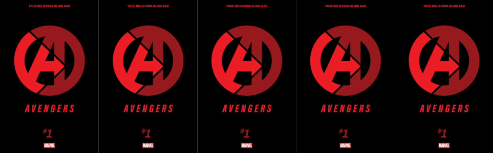 Avengers #1 I True Believers Blind Bag (11/04/2026) Marvel 5 PACK