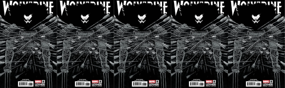 Wolverine #8 2nd Print A Daniel Warren Johnson Variant (06/04/2025) Marvel 5 PACK