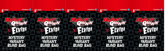 Harley Quinn X Elvira #1 ZD Blind Bag Variant (11/12/2025) Dynamite x 5 Pack