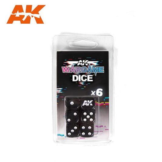 AK Interactive 1062 Wargame: Black Dice (6)