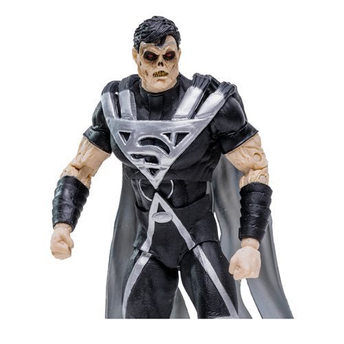 McFarlane Toys DC Build-A Wave 8 Blackest Night Black Lantern Superman 7-Inch Scale Action Figure