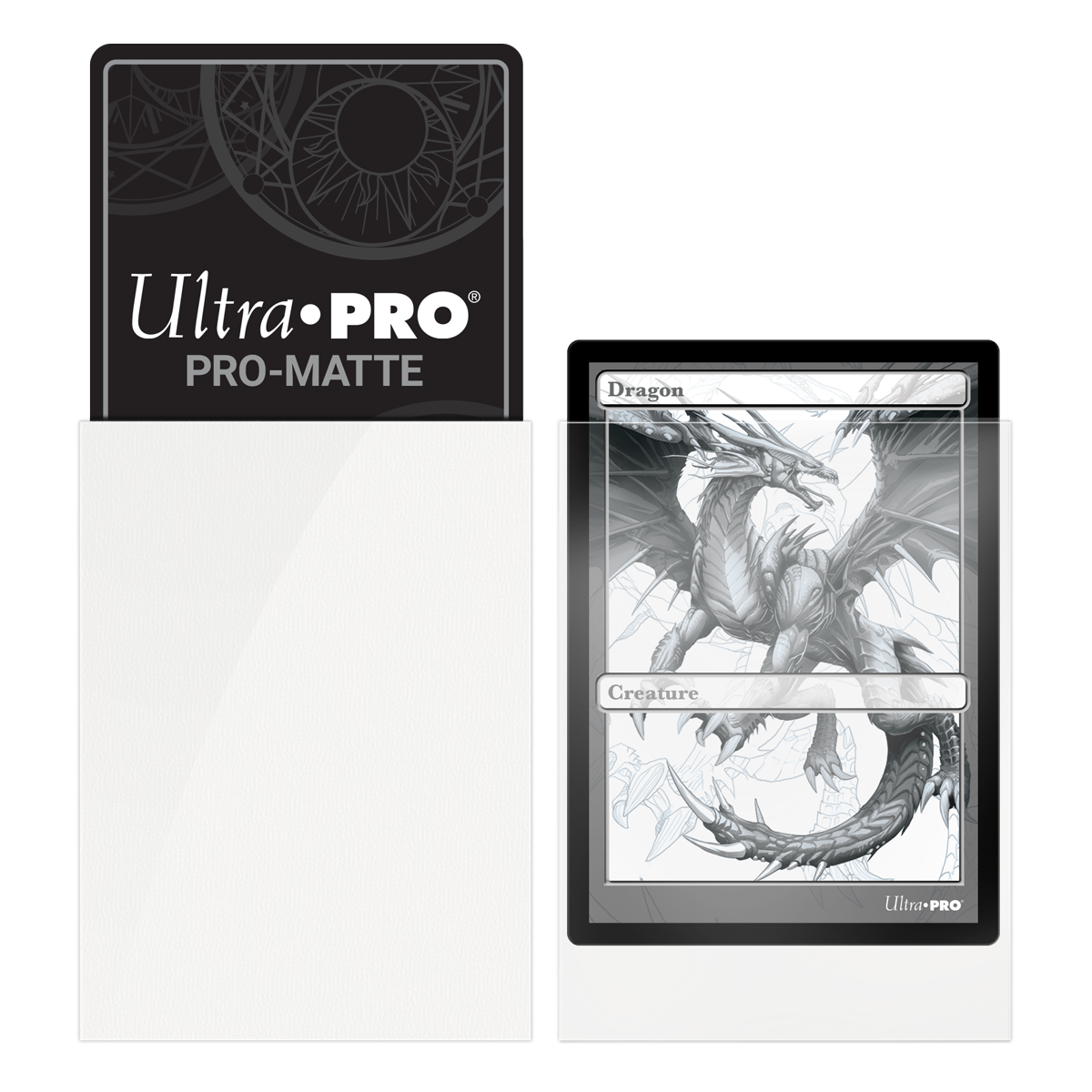 Ultra PRO: Standard 100ct Sleeves - PRO-Matte (White)
