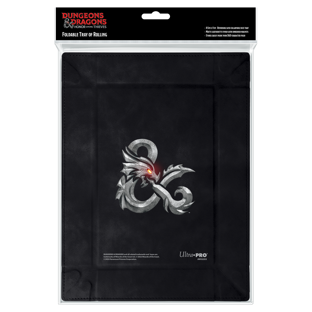 Ultra PRO: Dice Tray - Foldable Printed Leatherette (Honor Among Thieves)
