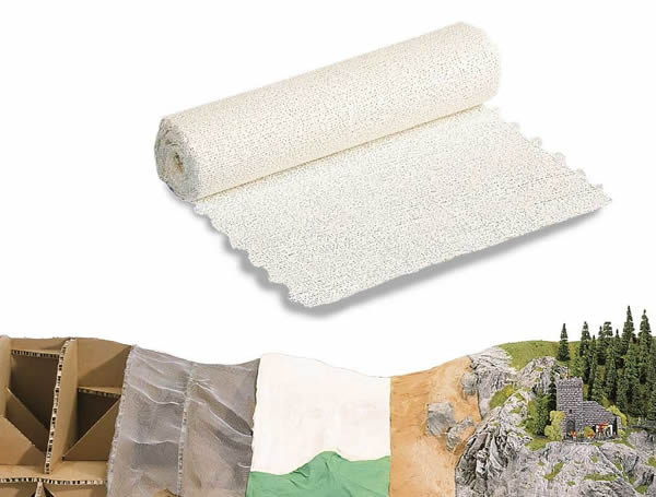 Busch 7194 All Scale Plaster Cloth -- 78-3/4 x 7-7/8" 200 x 20cm - Golden Apple Comics
