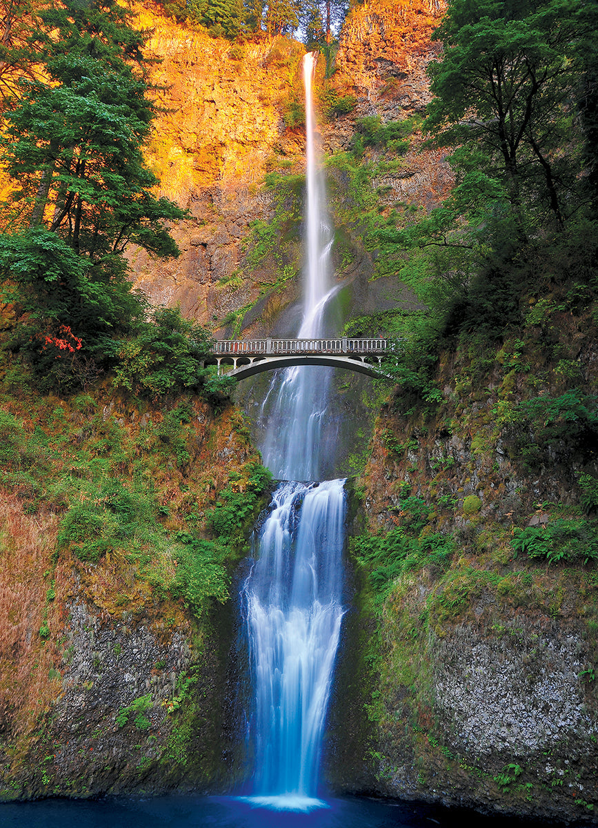 Puzzle: Scenic Photography - Multnomah Falls - Oregon