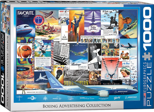 Puzzle: Sea & Land Transportation - Boeing Advertising Collection