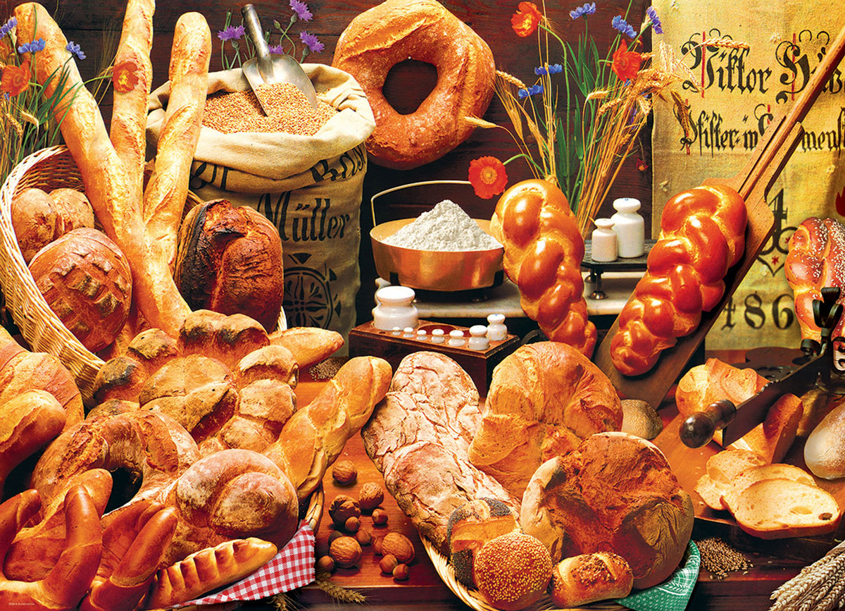 Puzzle: Sweet Rainbow & Party - Bread Table