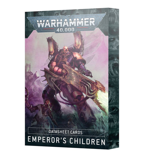Warhammer 40K: Emperor's Children - Datasheet Cards
