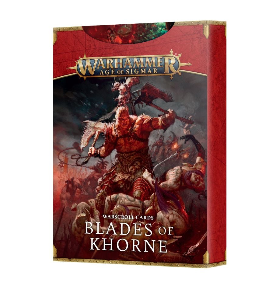 Warhammer: Blades of Khorne - Warscroll Cards