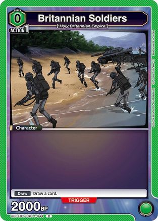 Britannian Soldiers (UE04BT/CGH-1-044) - UE04BT CODE GEASS Lelouch of the Rebellion