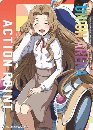 Action Point Card (AP06) (Nunnally Lamperouge) (UE04BT/CGH-1-AP06) - UE04BT CODE GEASS Lelouch of the Rebellion Foil