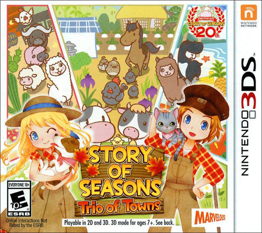 Story Of Seasons Trio Of Towers (Nintendo 3DS)