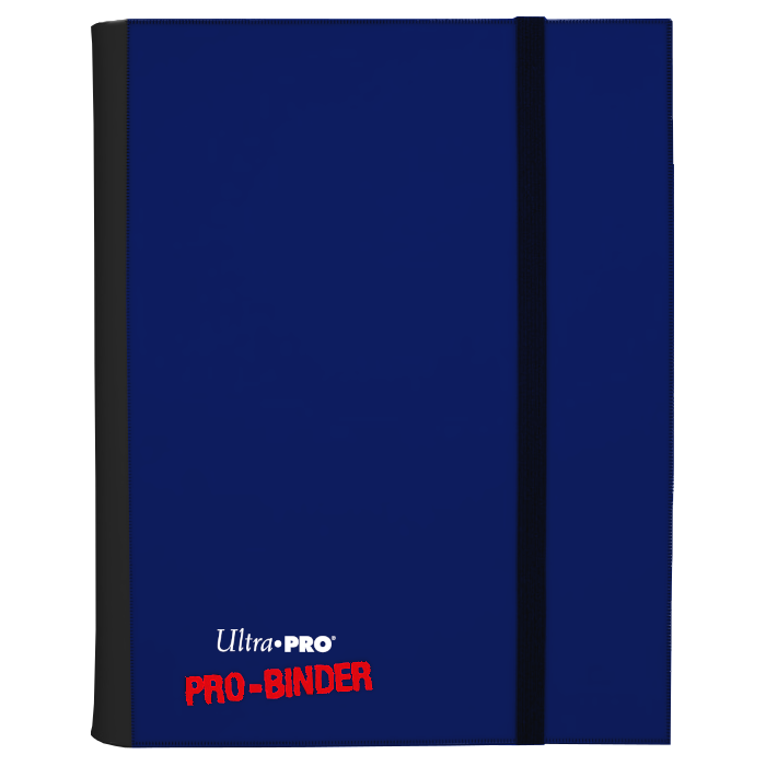 Ultra PRO: Flip PRO Binder 4-Pocket Side-Loading (Blue / Black)