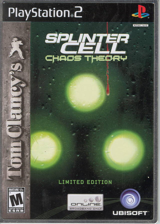 Tom Clancy's Splinter Cell: Chaos Theory Collector's Edition (Playstation 2)