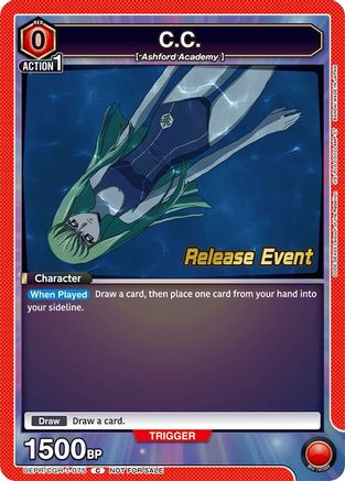 C.C. (075) (UEPR/CGH-1-075) - UE04BT CODE GEASS Lelouch of the Rebellion Release Event Cards
