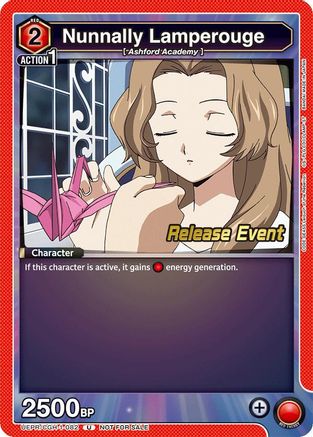 Nunnally Lamperouge (082) (UEPR/CGH-1-082) - UE04BT CODE GEASS Lelouch of the Rebellion Release Event Cards