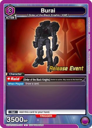 Burai (UEPR/CGH-1-106) - UE04BT CODE GEASS Lelouch of the Rebellion Release Event Cards