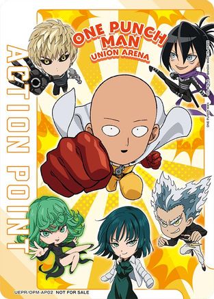 Action Point Card (AP02) (One Punch Man) (UEPR/OPM-AP02) - Union Arena Promotion Cards