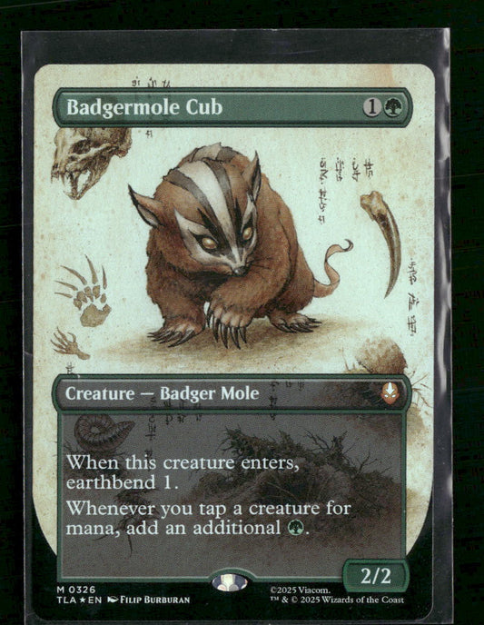 Avatar: The Last Airbender Badgermole Cub (Borderless) #326