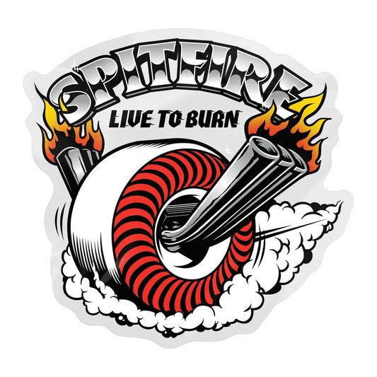 Spitfire Burnout Sticker