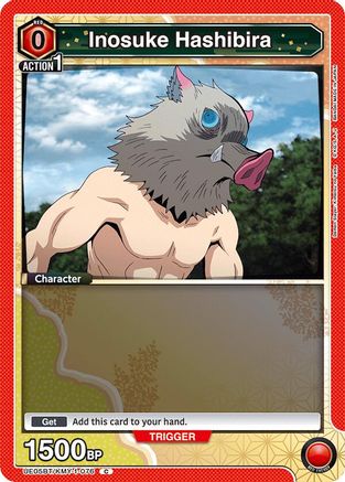 Inosuke Hashibira (076) (UE05BT/KMY-1-076) - UE05BT Demon Slayer Kimetsu no Yaiba
