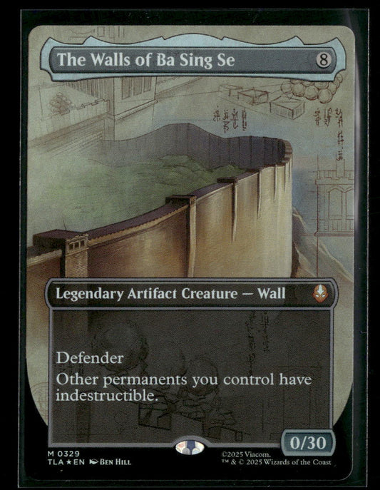 Avatar: The Last Airbender The Walls of Ba Sing Se (Borderless) Foil #329