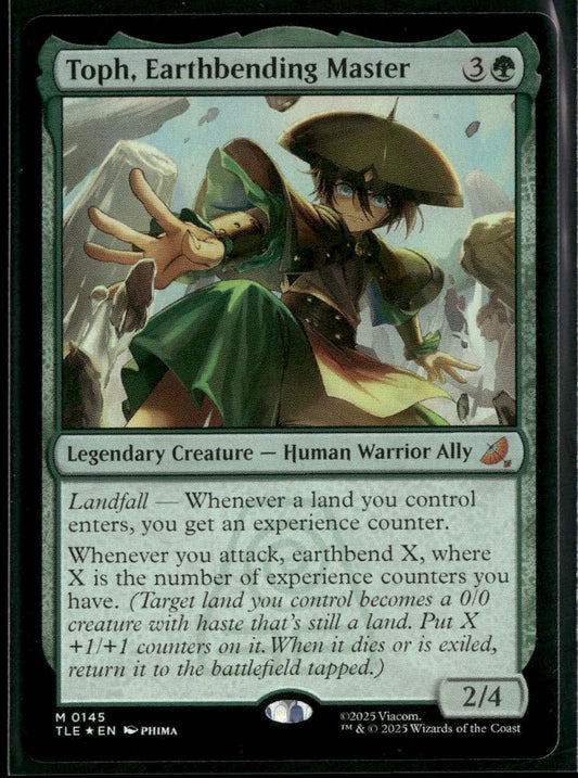 Avatar: The Last Airbender: Eternal-Legal Toph, Earthbending Master Foil #145