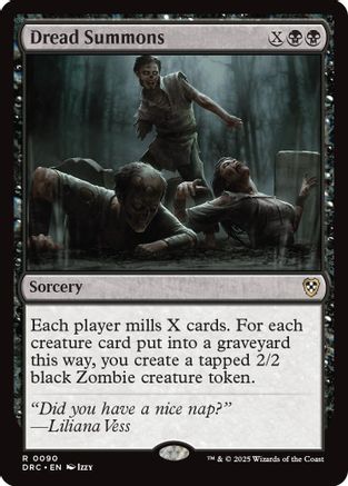 Dread Summons (DRC-090) - Commander: Aetherdrift