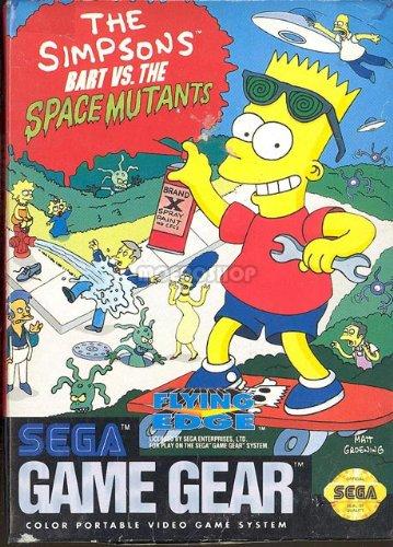 The Simpsons Bart vs the Space Mutants (Sega Game Gear)