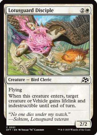 Lotusguard Disciple (DFT-021) - Aetherdrift Foil