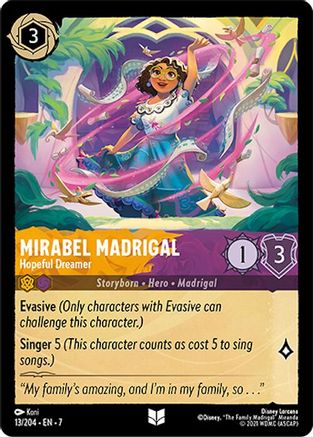 Mirabel Madrigal - Hopeful Dreamer (13/204) - Archazias Island