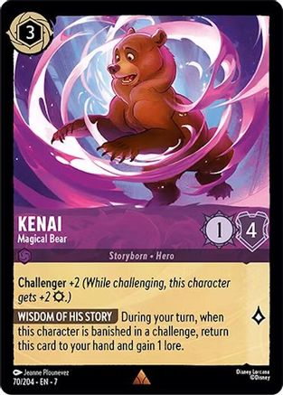 Kenai - Magical Bear (70/204) - Archazias Island Cold Foil